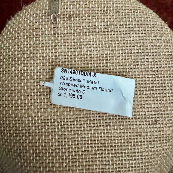 NEW $1,195 Ippolita Senso™ Sleeping Beauty Turquoise Diamond Sterling Necklace 🌺 - Picture 4 of 4